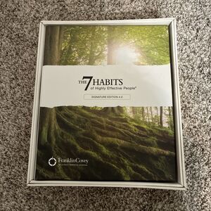 New Sealed Franklin Covey 7 Habits of Highly Effective People Edition Planner